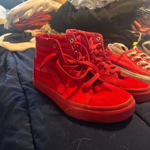 Van’s Red HighTops